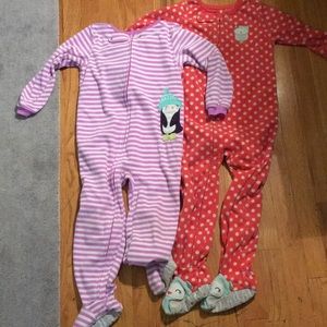 Carter Footy girl Pajamas